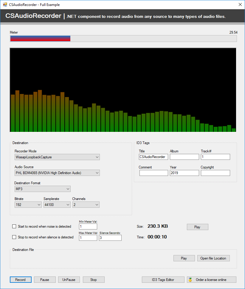 Microncode CSAudioRecorder